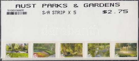 Parks and gardens self-adhesive set in original packaging, Kertek és parkok öntapadós sor eredeti bontatlan csomagolásban