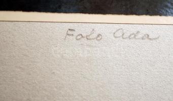 1932 Kinefónia, Lilla és a kihajló kör, fotó: ADA (Marsowszky Elemérné), aláírt vintage fotóművészet...