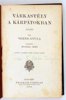 Verne Gyula: Várkastély a Kárpátokban. Fordította Huszár Imre. Bp., é.n., Franklin Társulat. Kiadói ...