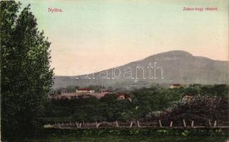 Nyitra, Nitra; Zobor-hegy / mountain (fa)
