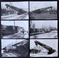 Rómaifürdő, Linzbauer Tamás által jelzett fotók,16db,  9x14cm