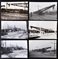 Rómaifürdő, Linzbauer Tamás által jelzett fotók,16db,  9x14cm