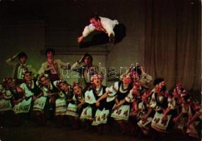 27 db MODERN használatlan motívumlap; szovjet néptánc / 27 unused modern motive cards; folklore, Sov...