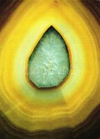 18 db MODERN használatlan motívumlap; ásványok / 18 unused modern motive cards; minerals