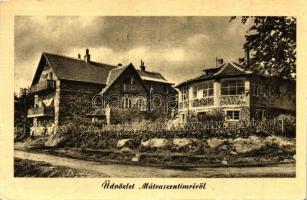 20 db VEGYES fekete-fehér magyar városképes lap a Mátrából / 20 mixed black and white Hungarian town...