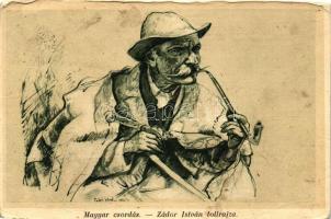 Hortobágy; - 10 db régi képeslap, vegyes minőség / 10 old postcards, mixed quality