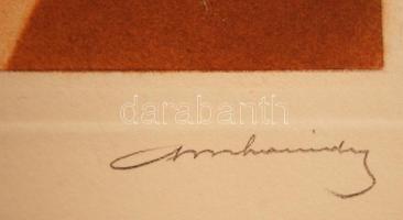 1930 Kecskemét, Orphanidesz János (1876-1939) aláírt vintage fotóművészeti alkotása, 24x17 cm-es fén...