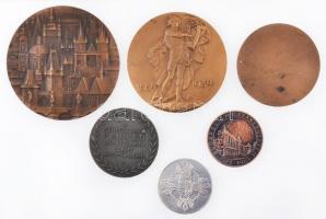 6db-os vegyes emlékérem tétel, közte Reményi József (1887-1977) 1934. "A Magyar Királyi Operahá...