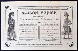 cca 1890 3 db fejléces reklámnyomtatvány, számla