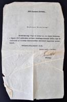 Kis vegyes papírrégiség tétel, Move levél, gyufacímke,  hajókat ábrázoló képek, régi gyűjtőív