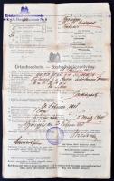 1918 Huszárezredben szolgált katona szabadságigazolványa / Freetime warrant for soldier