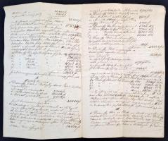 1868 A Dessewffy család (Dessewffy Titusz és gyermekei) tagjai között létrejött osztályos egyezség h...