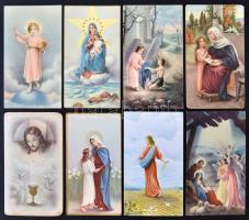 cca 1930-70 Vegyes szentkép tétel, 50db, különböző méretben és minőségben, cca 11x6cm