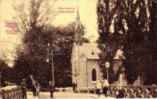 Pöstyén, Piestany; Park-kápolna / park chapel (EK)