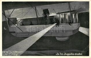 In der Zeppelin-Gondel, Deutsche Luftflotte-Verein / German Zeppelin airship