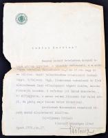 1918 Przemyslben fogságba esett magyar főhadnagy. Tarányi Ferenc,  későbbi táblabíró és főrendiházi ...