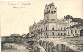 Nagyenyed, Aiud; Vármegyeháza / county hall