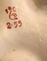 Polonsky halas váza, apró máz hibával, jelzett, kézzel festett, m:23 cm