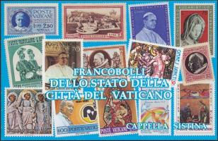 Sistine Chapel frescoes set + stamp-booklet Sixtus kápolna freskói sor + bélyegfüzet