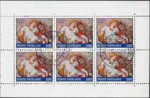 Sistine Chapel frescoes set + stamp-booklet Sixtus kápolna freskói sor + bélyegfüzet