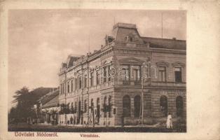 Módos, Városháza, Kohn L. cég kiadása / town hall