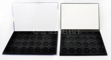 Éremtartó tálca "Republic of Liberia-Moments of freedom" és "Europa" szett érméi...