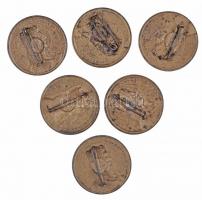 Zsákodi Csiszér János (1883-1953) 1930. "Sanctus Emericus" Br jelvény "LUDVIG BP THÉK...