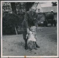 cca 1930 dr. Tarányi Ferenc földbirtokos, felsőházi tag fotója 9x9 cm