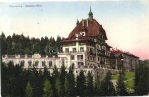 6 db 1945 előtti osztrák városképes lap vegyes minőségben / 6 pre-1945 Austrian postcards, mixed qua...