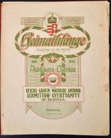 1892 Heimatklänge, Jubiläums-Csardas, régi kotta, hátoldalon kézírásos szöveggel, 4p