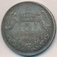 1907KB 5K Ag "Ferenc József" T:2-,3 ph