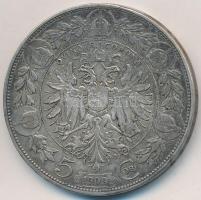 Ausztria 1909. 5K Ag "Ferenc József" T:2- ph.
Austria 1909. 5 Corona Ag "Franz Josep...