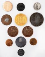 12db-os vegyes magyar és külföldi emlékérem és replika tétel, közte 1993. "Bizományi Kereskedőh...