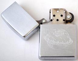 Zippo Harley Davidson fém öngyújtó, jelzett, jó állapotban, 6x4x1 cm