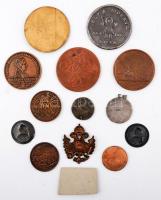 14db-os vegyes magyar és külföldi emlékérem, replika, jelvény tétel, közte Papp László (1947-) 1988....