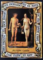 Erotika az elmúlt századokban, franciakártya 55 híres festmény reprodukciójával, eredeti dobozban, s...