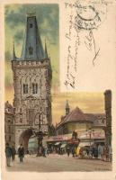 Praha, Prasna brana / Powder Tower s: H. Ströse