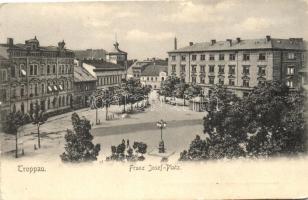 Opava, Troppau; Franz Josef Platz / Franz Joseph Square