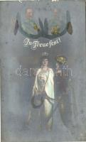 In Treue Fest! / Wilhelm II of Germany, Franz Joseph of Austria-Hungary, WWI Central Powers propaganda