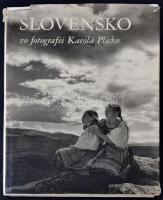 Slovensko vo fotografii Karola Plicku. Martin, 1969, Osveta. Karola Plicku 200 fekete-fehér fényképe. Kiadói egészvászon-kötésben.