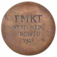 Kiss György (1943-) 1989. "FMKT (Fiatal Mérnökök és Közgazdászok Tanácsa) Vetélkedő döntő"...