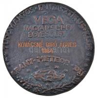 Solymári Valkó László (1909-1984) 1975. "Verne Gyula / VÉGA Magyar Sci-Fi Egyesület - Arany Met...