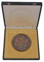 DN "Magyar Kereskedelmi és Vendéglátóipari Múzeum" Br emlékérem tokban (94mm) T:2