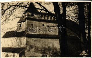 1920 Brassó, Kronstadt, Brasov; vár / castle, Atelier Gust photo