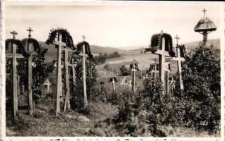 Székelyudvarhely, Odorheiu Secuiesc; székely temető, Kováts István fényképész / cemetery, photo