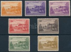 Definitive 7 stamps, Forgalmi 7 érték