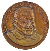 DN "Szenczi Molnár Albert 1574-1634" Br emlékplakett (98mm) T:2 felül lyuk akasztás céljából