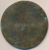 Búza Barna (1910-2010) 1970. "Felszabadulás 1945-1970" Br plakett (76mm) T:2 kis patina