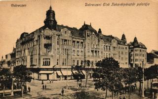 Debrecen, Első Takarékpénztár palotája, Kontsek Kornél üzlete (EK)
