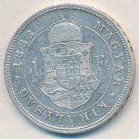 1883KB 1Ft Ag "Ferenc József / Barokk címer" Körmöcbánya T:2-
Hungary 1883KB 1 Forint Ag ...